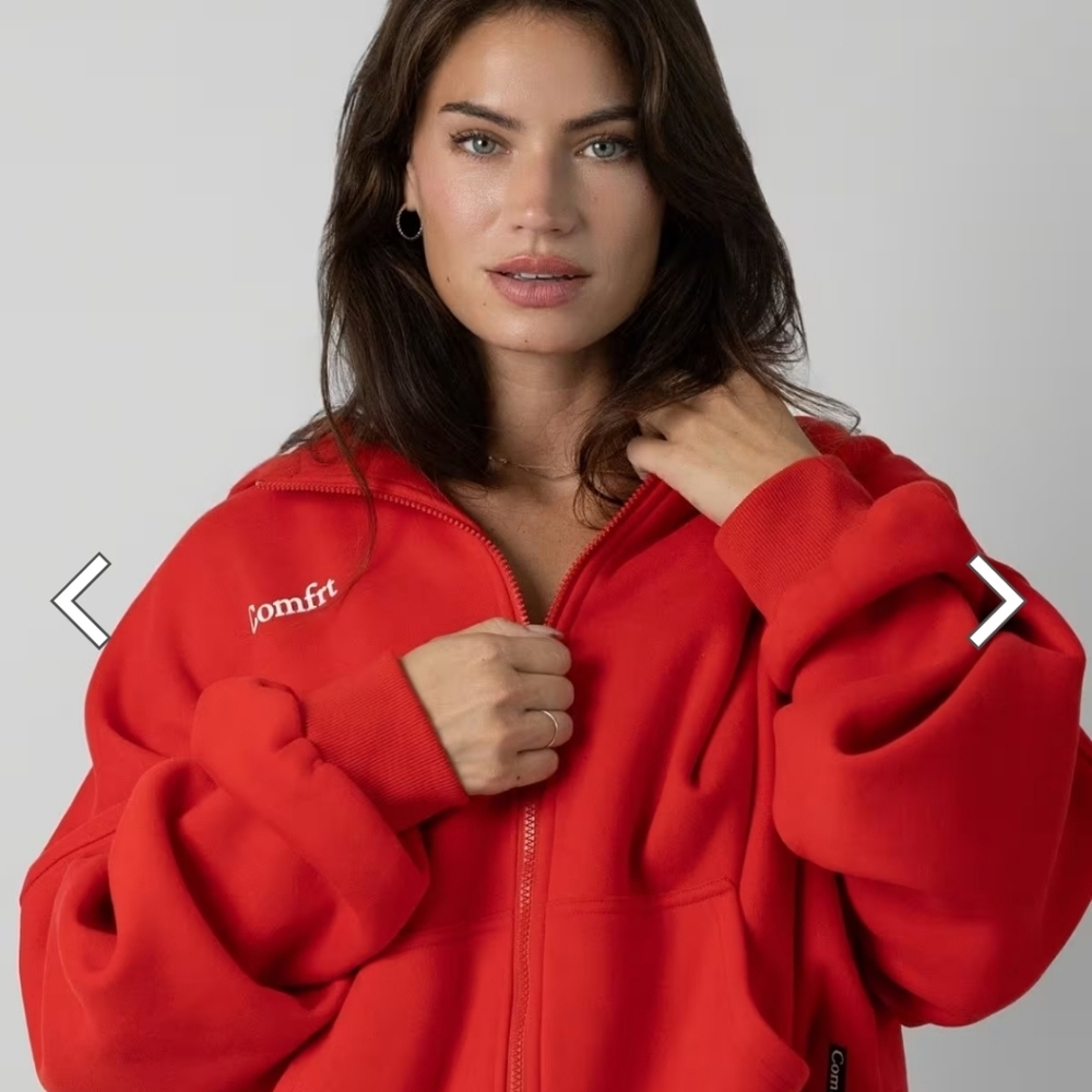 Red Comfrt Hoodie